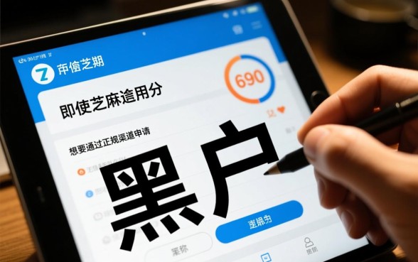 黑户芝麻分690能贷款吗