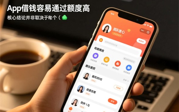 什么app借钱容易通过额度高