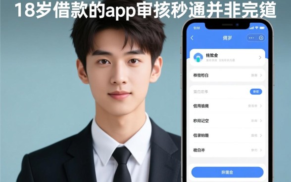 18岁借款的app审核秒通过是真的吗