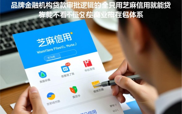 只用芝麻信用就能贷款不看征信吗