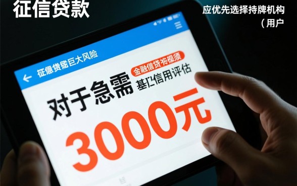 借款3000不看征信的APP有哪些
