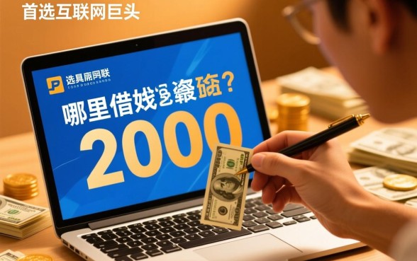 哪里借钱2000最快最好通过