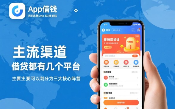 手机APP借钱都有几个平台的