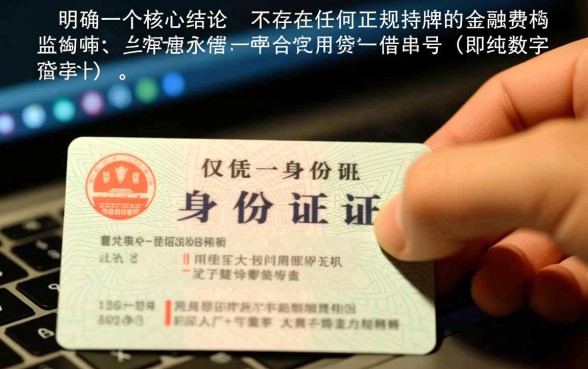 身份证号可以借钱的平台有哪些