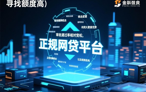 哪些正规网贷平台额度高易通过