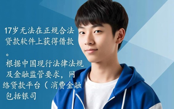17岁在什么软件上可以借贷款