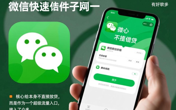 微信快速借钱的口子有哪些软件