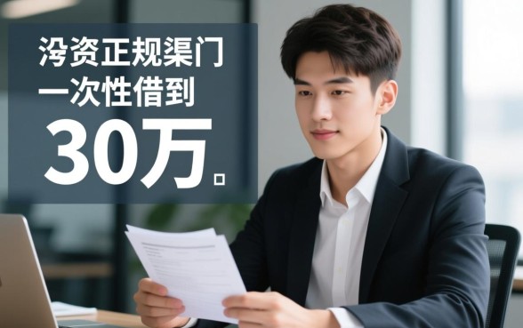 20岁在哪里借钱能借到30万