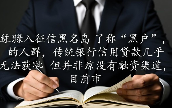 黑户比较容易借到钱的信用贷款哪里有