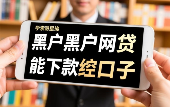 黑户网贷能下款的口子最新