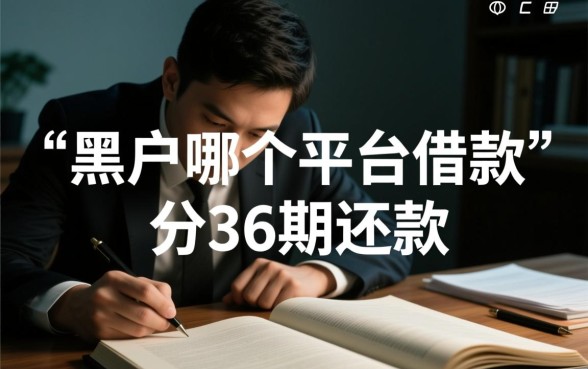 黑户哪个平台借款分36期还款