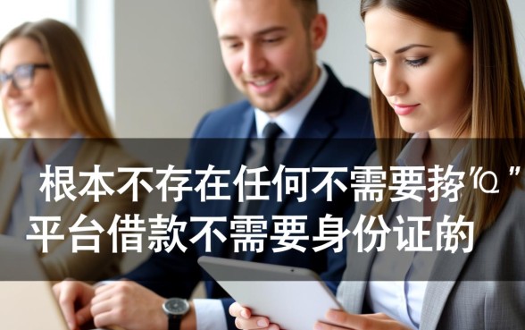 黑户什么平台借钱不需要身份证