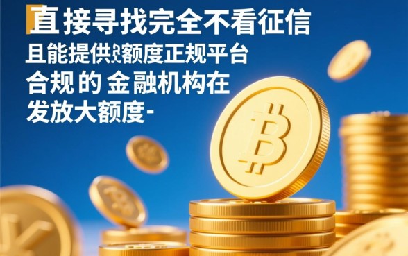 大额度网贷不看征信的正规平台有哪些