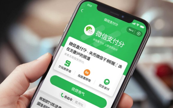 凭微信支付分有什么贷款软件么