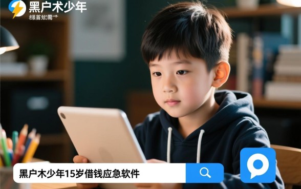 15岁未成年黑户怎么借钱