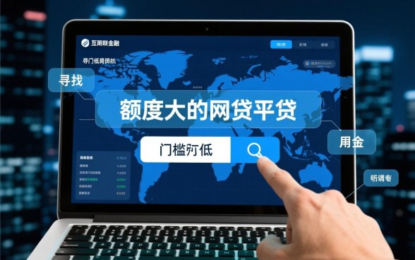 门槛低额度大的网贷平台有哪些