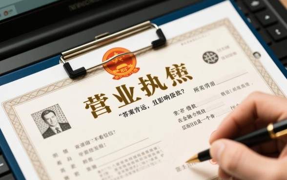 营业执照借款不看征信有影响吗