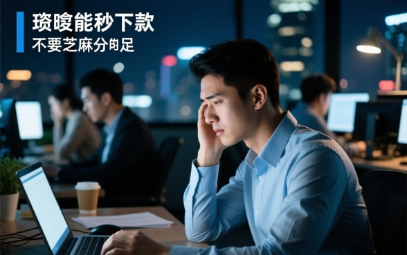 晚上能秒下款不要芝麻分的口子有哪些