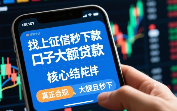 不上征信秒下款的口子大额贷款有哪些