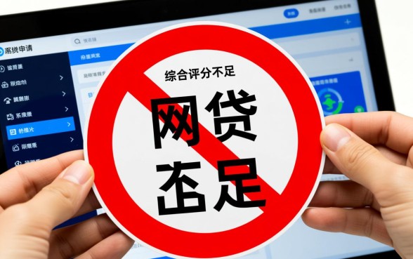 网贷综合评分不足能下款的口子有哪些