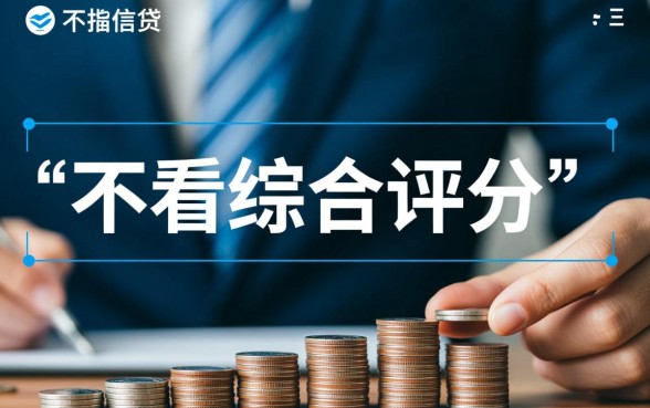 不看综合评分信用秒下款的口子