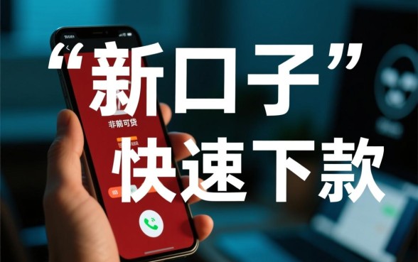 有个男的打电联说有新口子下款