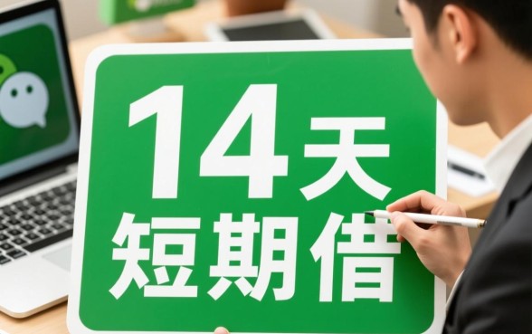14天短期借款1000元微信怎么借