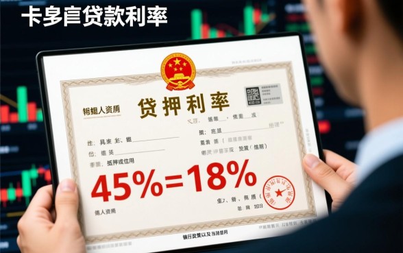 个体户营业执照贷款利率是多少