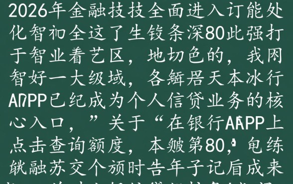 银行app征信查询会有影响吗