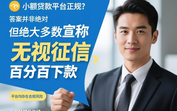 容易通过的小额贷款平台正规吗
