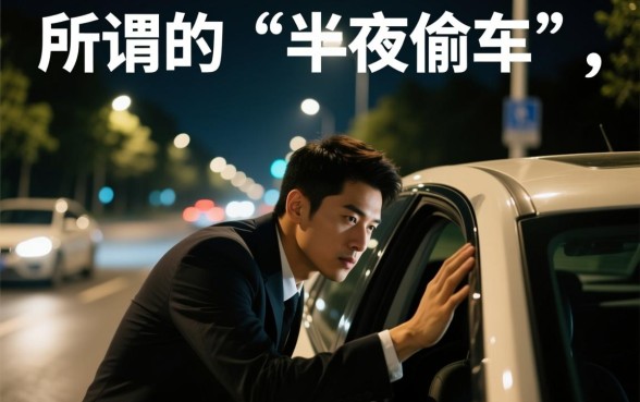 车贷公司都是半夜偷车吗为什么