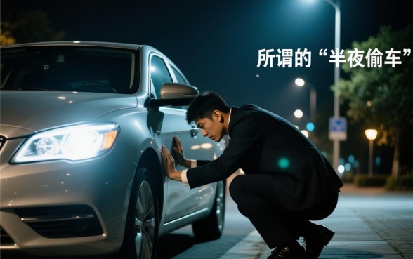 车贷公司都是半夜偷车吗为什么