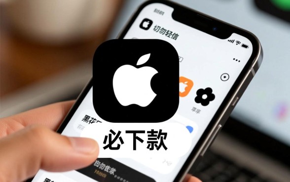 黑花口子必下款苹果手机