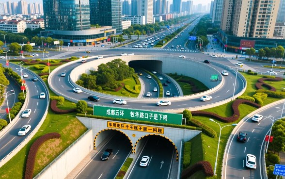 成都五环的牧华路口子是下穿吗