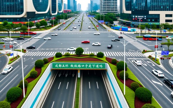 成都五环的牧华路口子是下穿吗