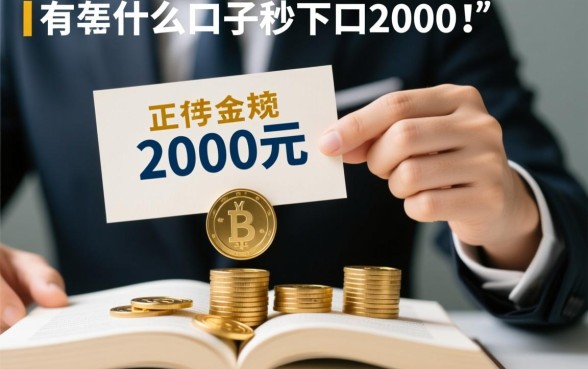 有没什么口子秒下口2000的