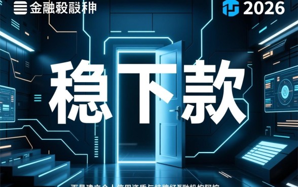 2026短期网贷稳下款的口子