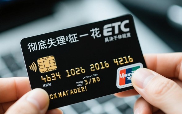 征信花了办不了ETC信用卡吗