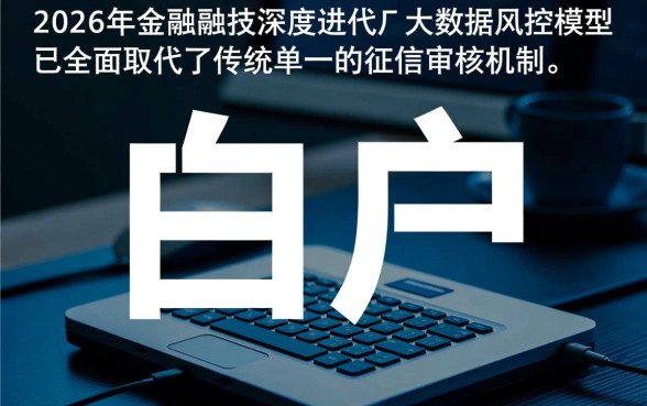 2026白户网贷能下款的口子