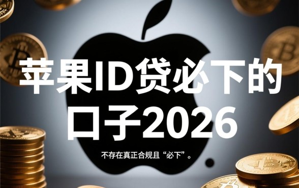 苹果id贷必下的口子2026