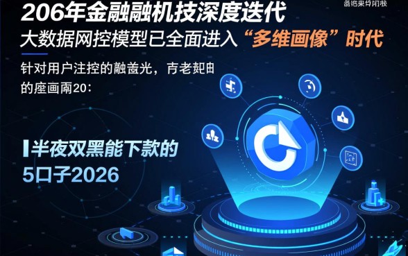 半夜双黑能下款的口子2026有哪些