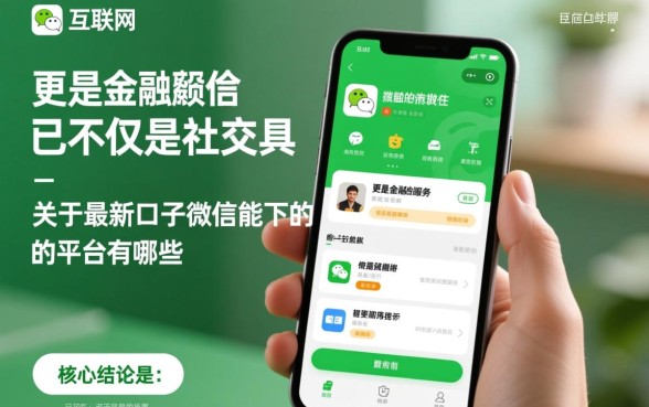 最新口子微信能下的平台有哪些