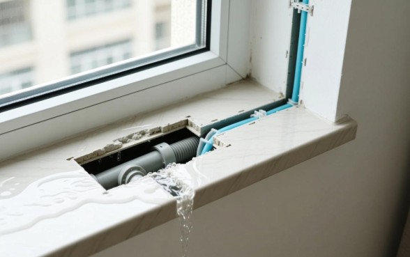 空调在飘窗的下面怎么预留口子