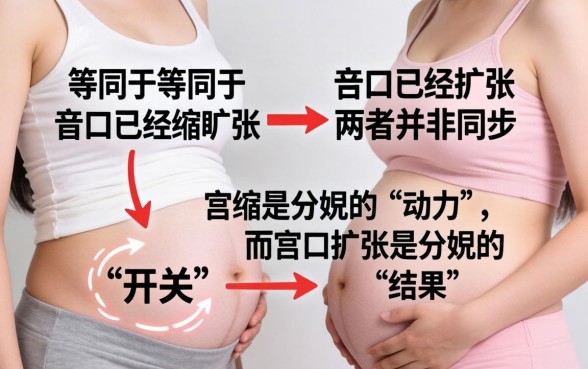 宫缩了下面要开了一样的口子吗