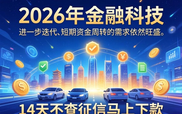 14天不查征信马上下款的口子有哪些