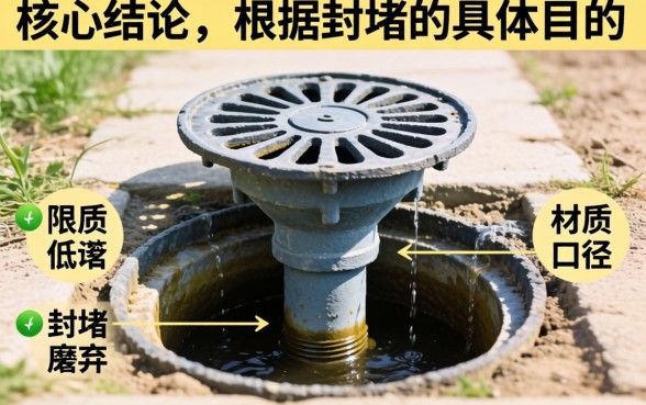 怎样才能堵住下水道的流水口子