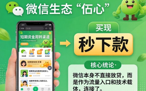 微信有什么能秒下款的短期口子