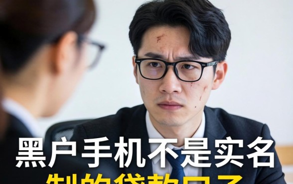 黑户手机不是实名制的贷款口子有哪些