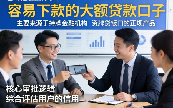 大额贷款哪个平台好申请通过率高