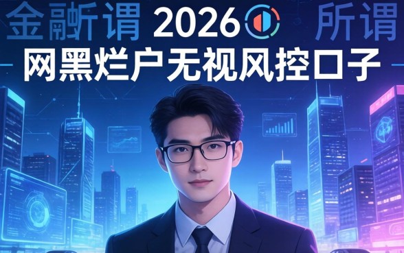 网黑烂户无视风控口子2026年最新解析